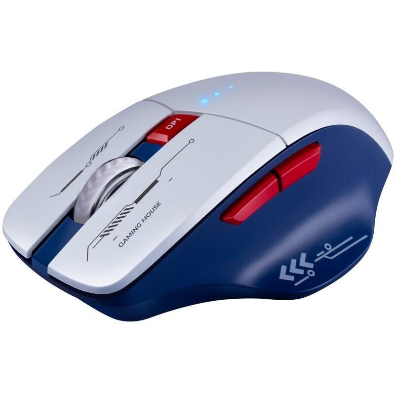 Mouse defender gm-126 tisa rf+bt optic 1600dpi 6p white