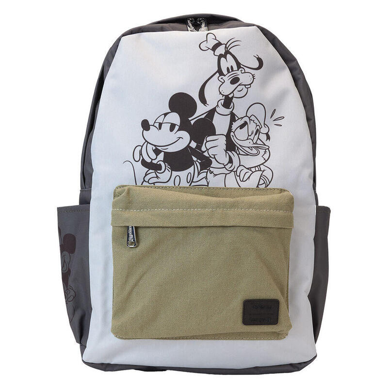 Mochila nylon mickey and friends disney loungefly 44cm
