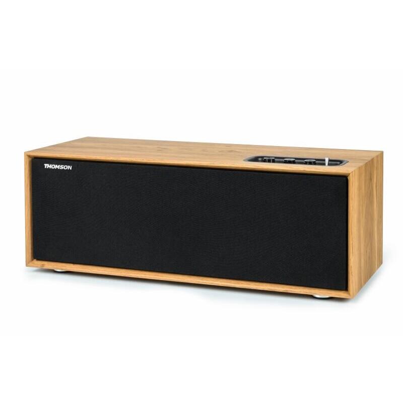 Thomson ws702 sistema estereo 2.1 – bluetooth – potencia musical 150w – madera
