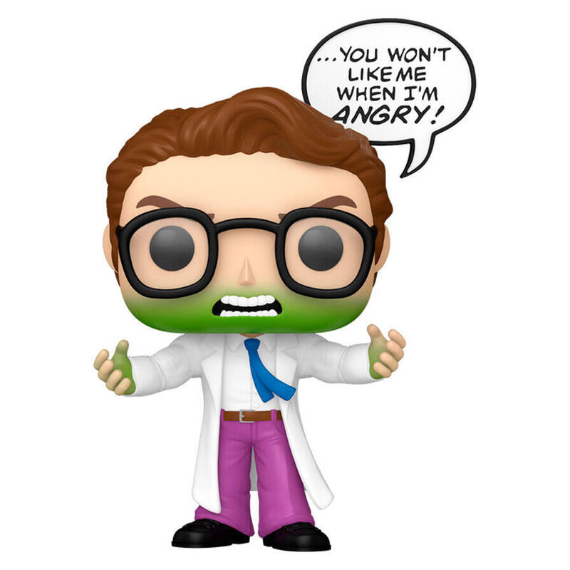 Figura pop marvel bruce banner hulk