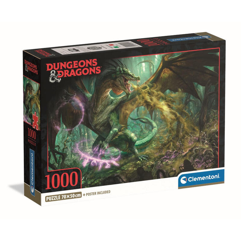 Puzzle dragones y mazmorras 1000pzs