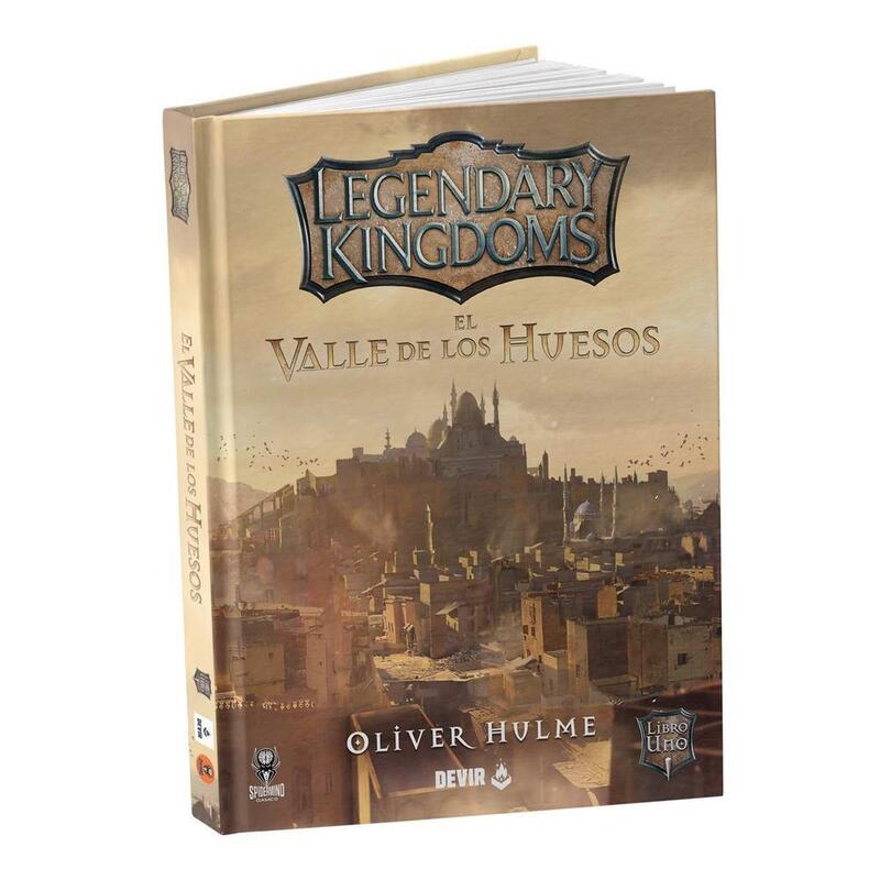 Libro juego legendary kingdoms 1: el valle de los huesos