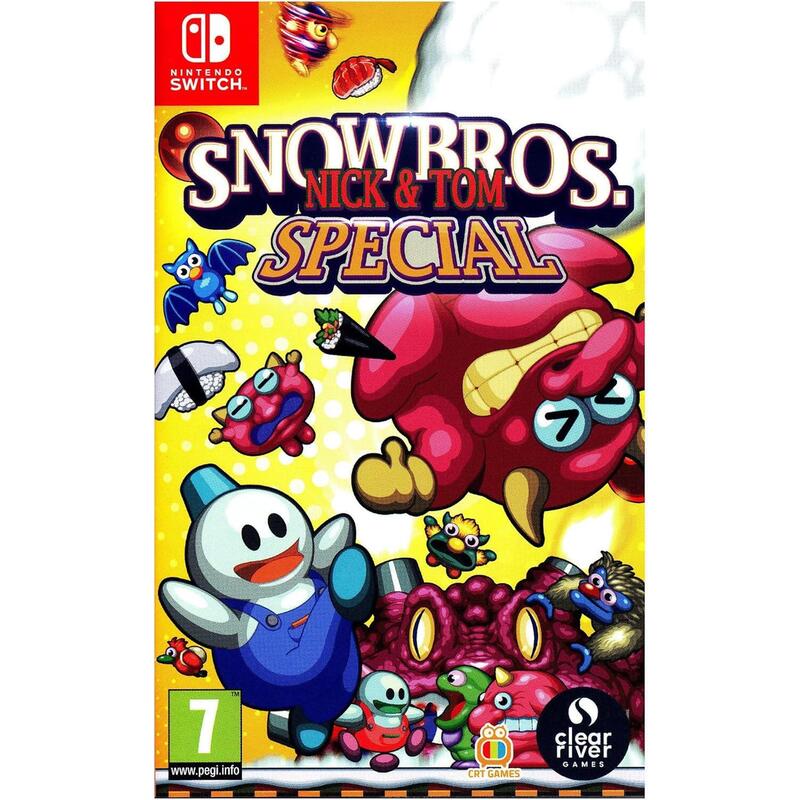 Juego snow bros nick and t. spcecial switch