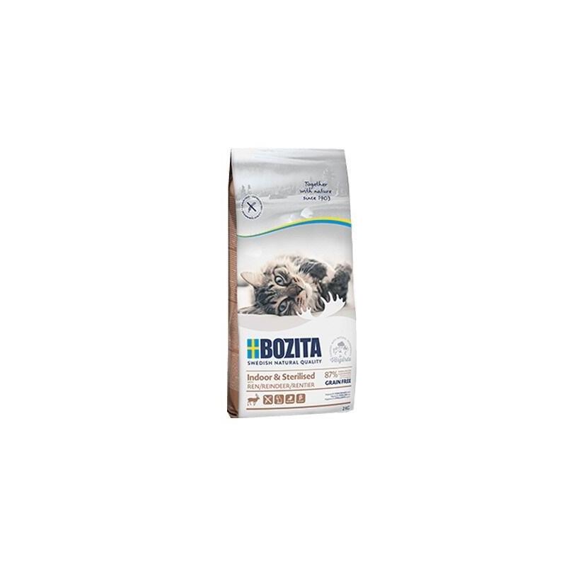 Bozita indoor&sterilised grain free reindeer 10kg