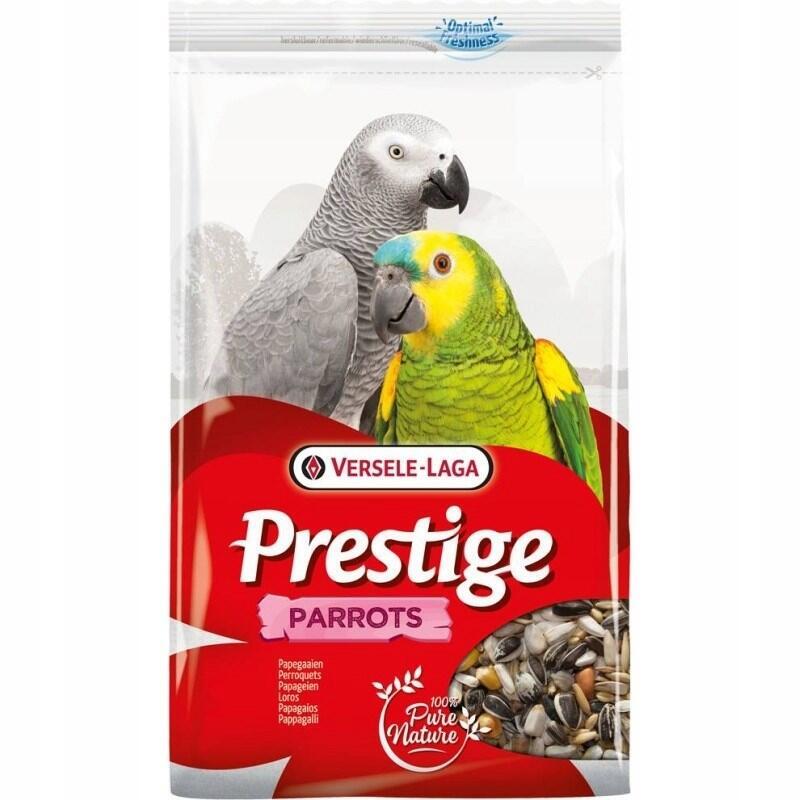 Comida para periquito versele – laga prestige parrots  3kg + 300g