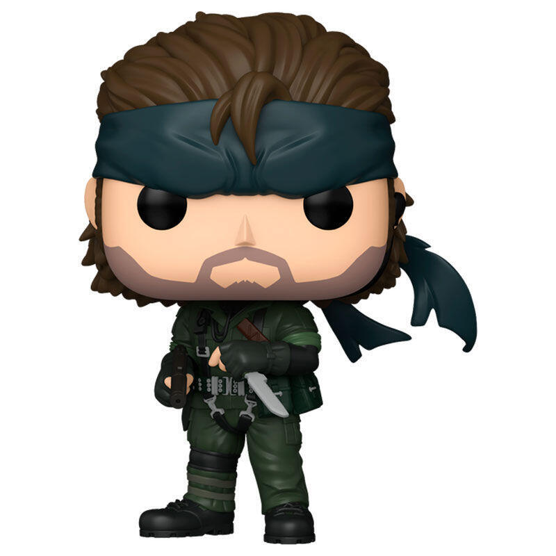Figura pop metal gear solid naked snake