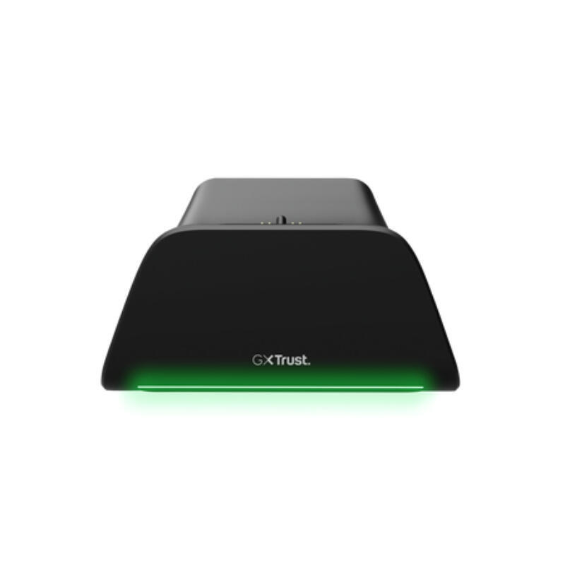 Base de carga rapida para ps5 gxt 255 negro trust soporte de carga rÁpida / indicadores lumÍnicos