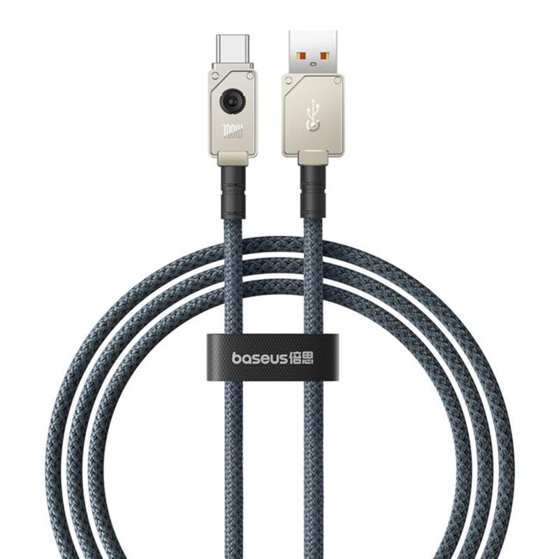 Cable baseus unbreakable usb 1 m usb a usb c blanco