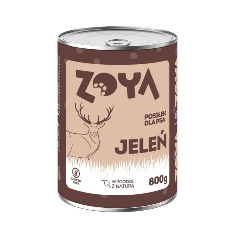Zoya deer – comida hÚmeda para perros – 800g