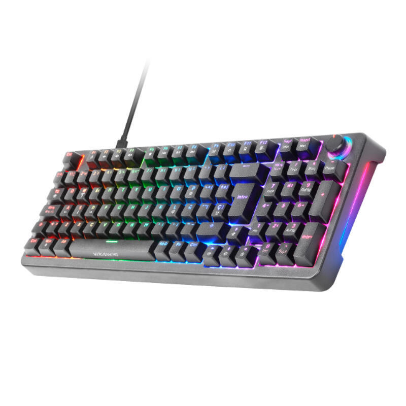 Teclado mecanico mkpro switch blue rgb negro mars gaming iluminaciÓn rgb / teclado completo / switches mecÁnicos intercambiables