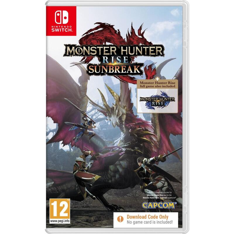 Juego monster hunter rise sunbreak (cib) switch