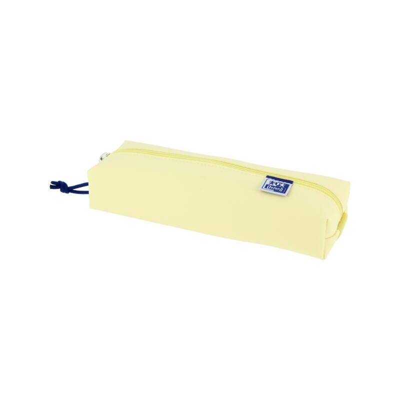 Oxford live & go estuche rectangular mediano – material acolchado – goma elastica para unirlo al cuaderno – color