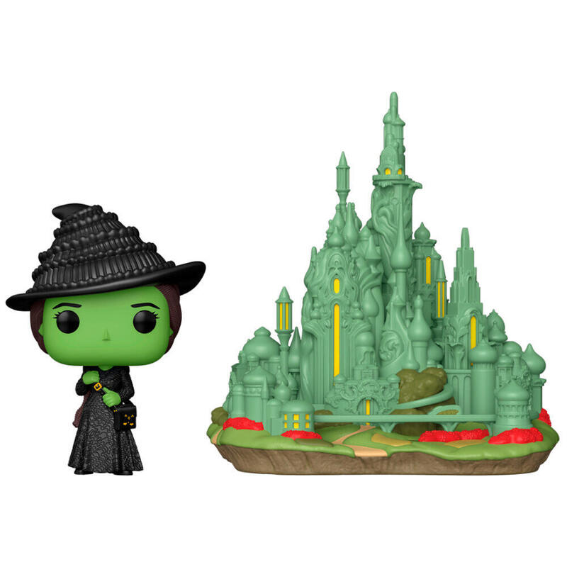Figura pop town wicked elphaba with the emerald city