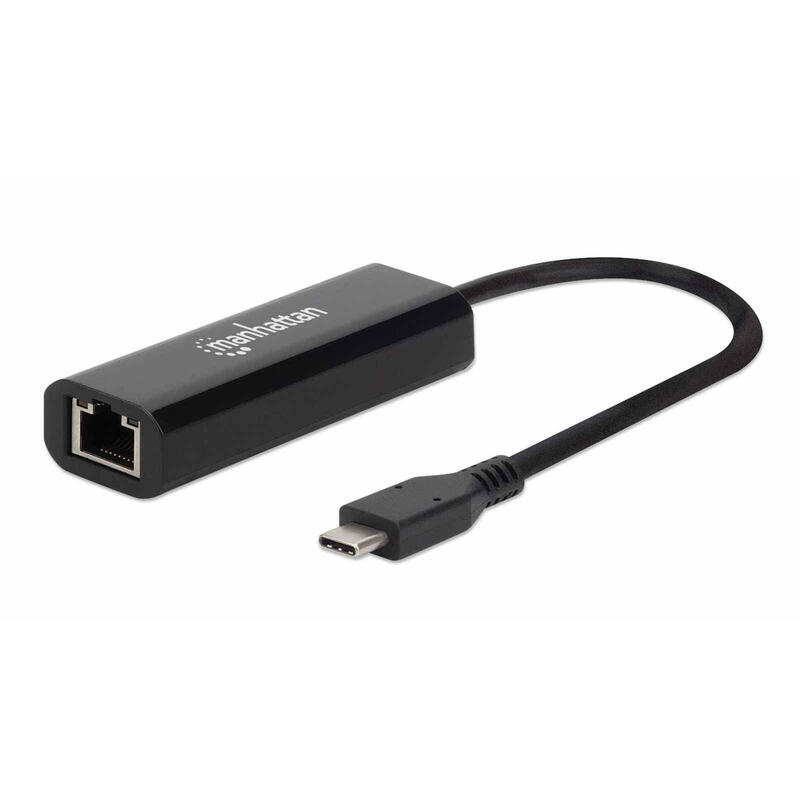 Adaptador de red ethernet usb-c a 2.5gbase-t de manhattan
