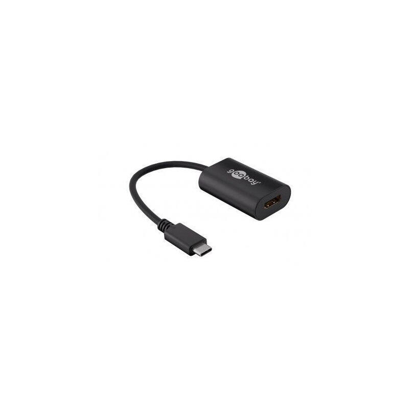 Adaptador usb(c) 3.0 a hdmi(a) goobay 0.2m