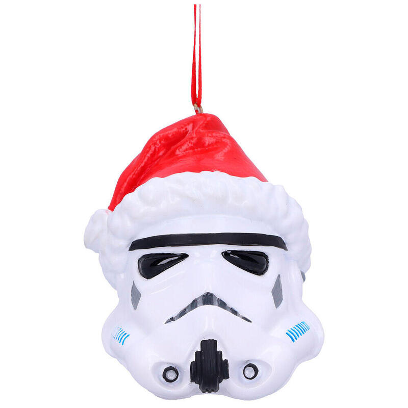 Adorno navidad stormtrooper gorro santa star wars