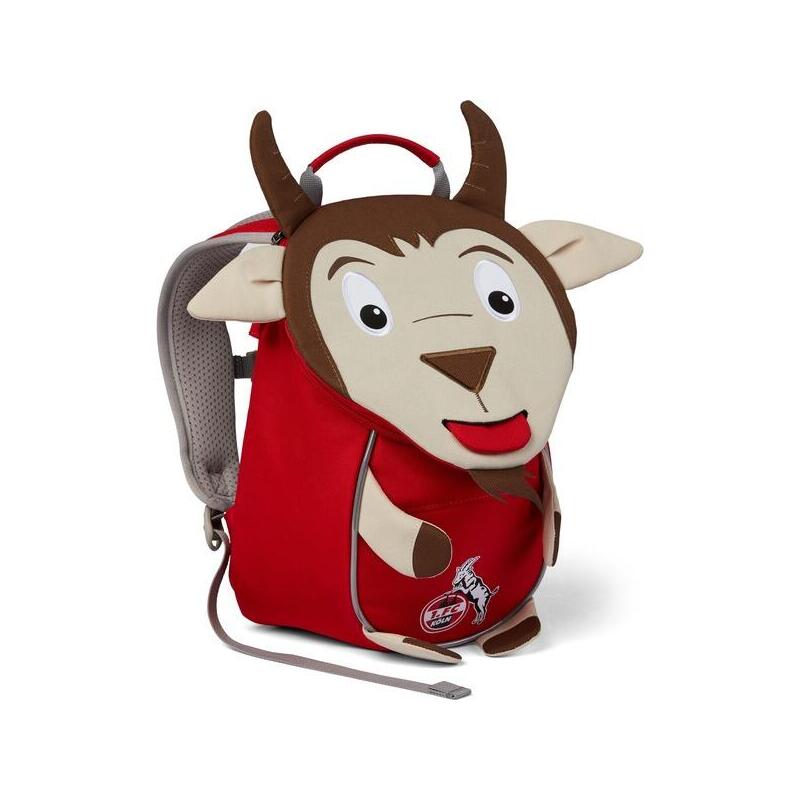 Affenzahn little friend 1. fc köln hennes, mochila (marrón/rojo oscuroafz-fas-001-043
