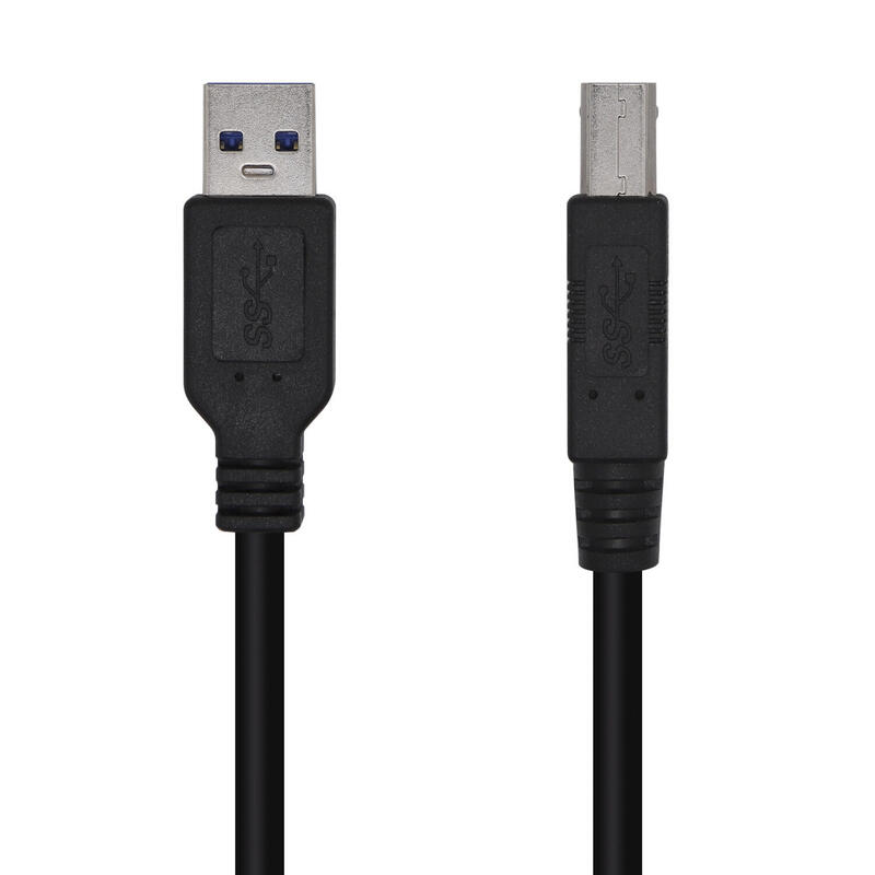 Aisens cable usb 3.0 impresora tipo a/m-b/m – 2m – negro