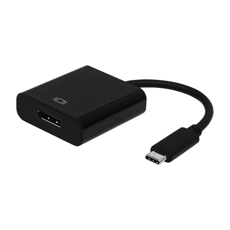 Aisens conversor usb-c a displayport 4k@60hz – usb-c/m-dp/h – 15cm – negro