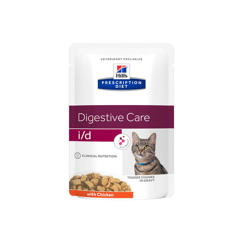 Alimento hill’s pd feline i/d pollo 85g