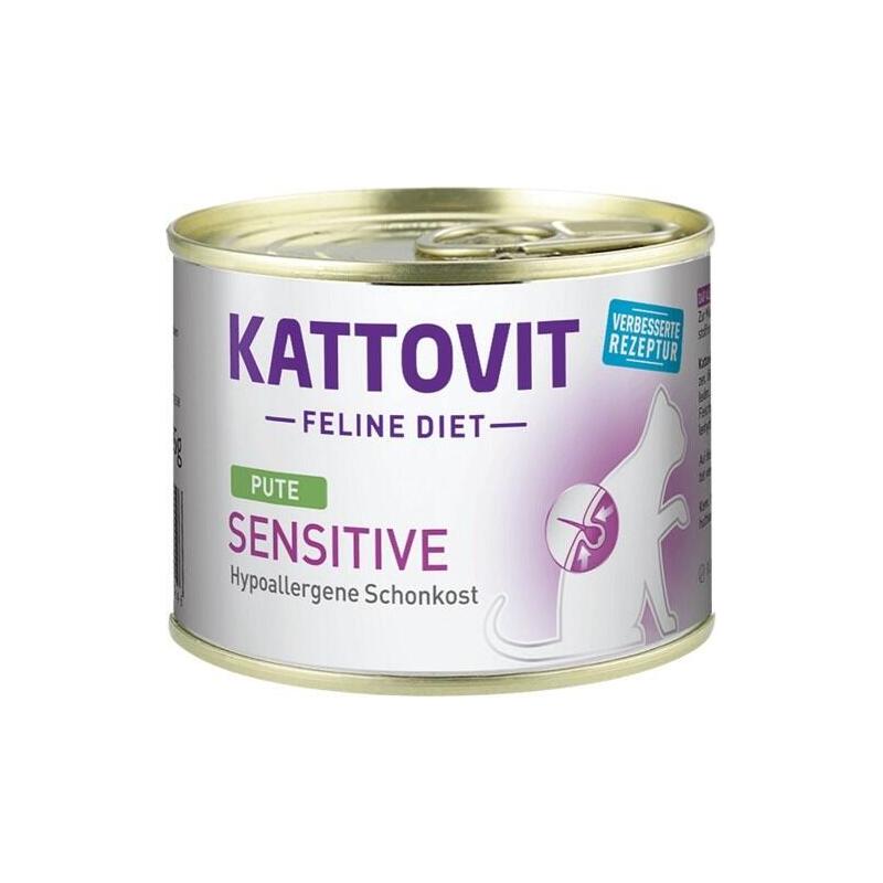 Alimento para gatos  kattovit diet pollo – lata 185g