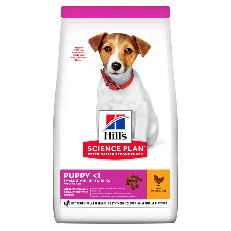 Alimento seco para perros hill’s science plan puppy small & mini  3 kg