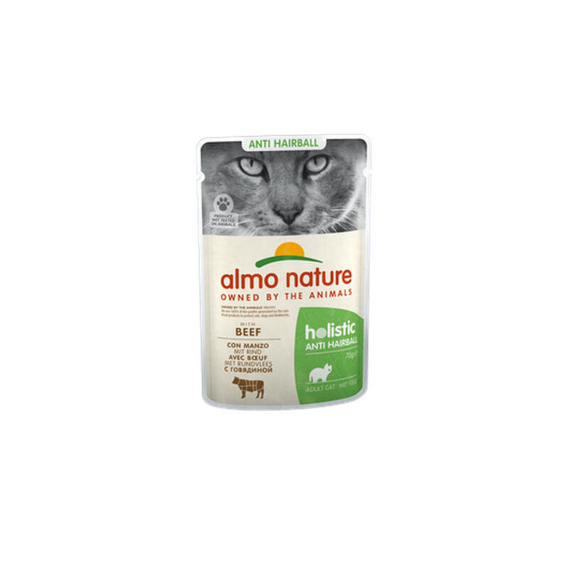 Almo nature anti hairball carne 70g