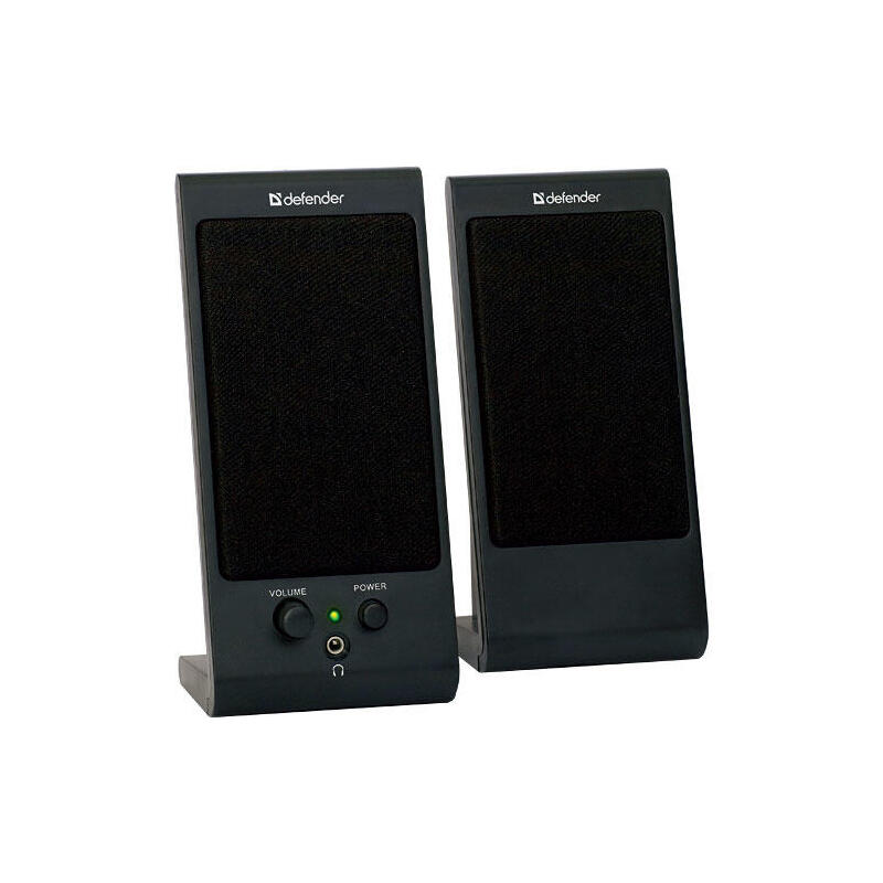 Altavoces 2.0 defender spk-170 negro, 4w, alimentado por usb