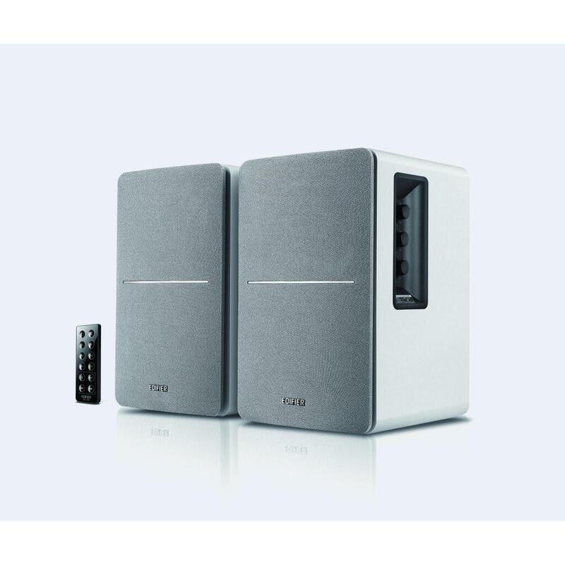 Altavoces activos edifier studio r1280db 2.0 blanco / plateado bluetooth retail