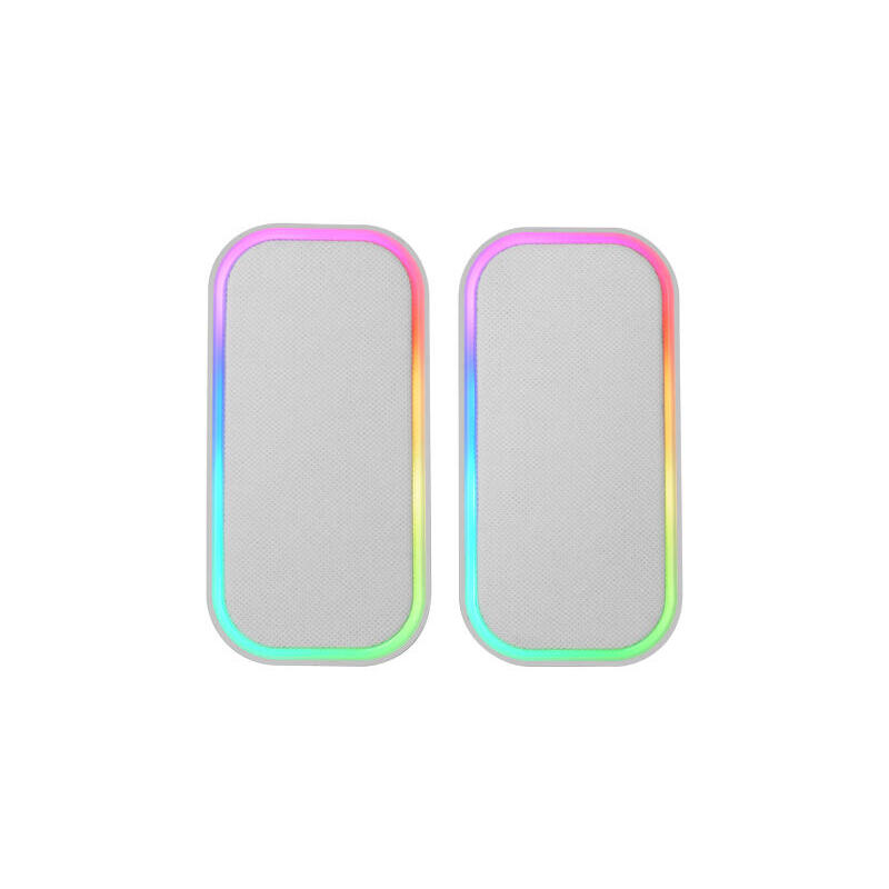 Altavoces con bluetooth mars gaming ms-om 20w 2.0 blanco