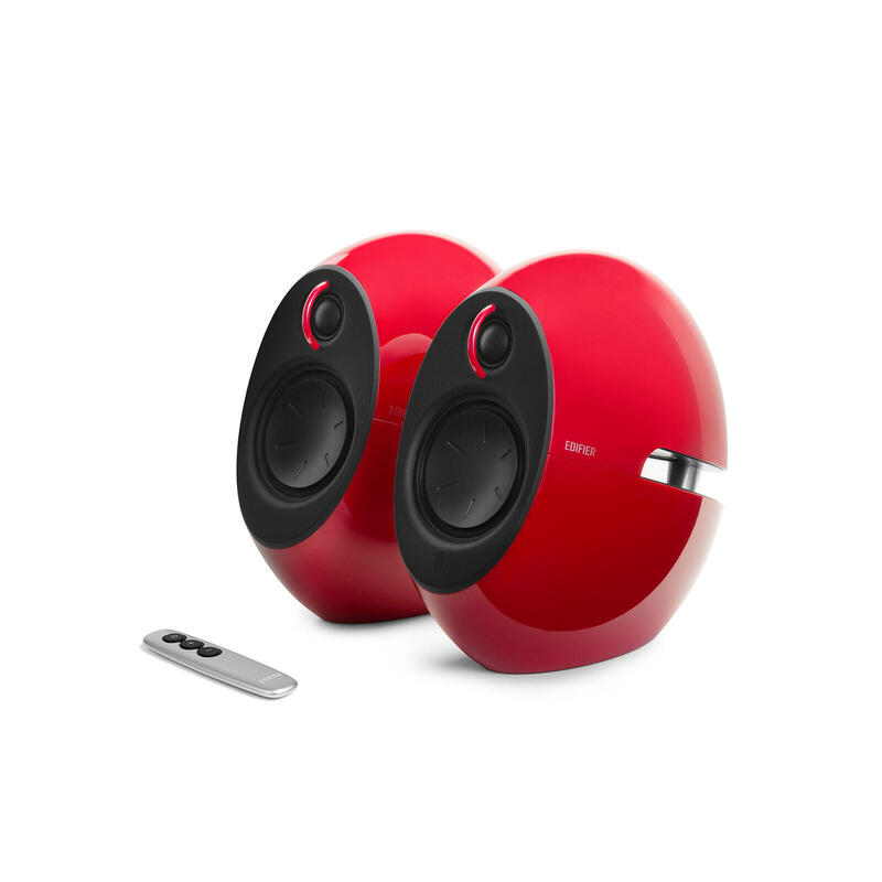 Altavoces edifier luna hd 2.0 bluetooth rojo retail