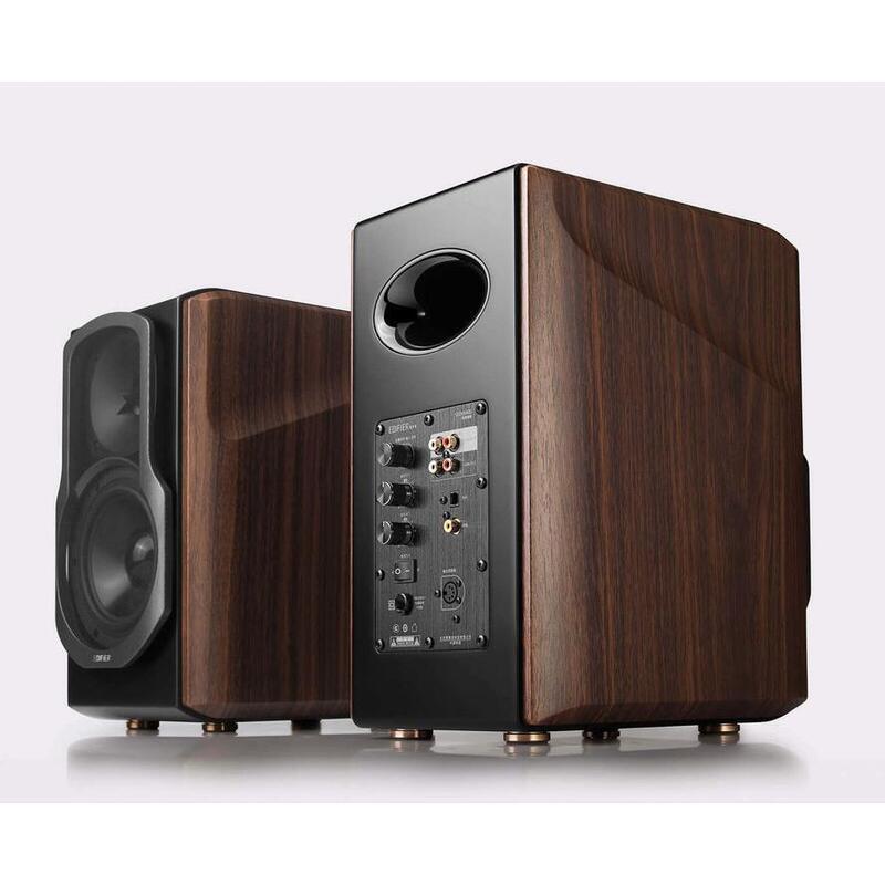 Altavoces edifier studio s2000mkiii 2.0 madera bluetooth retail