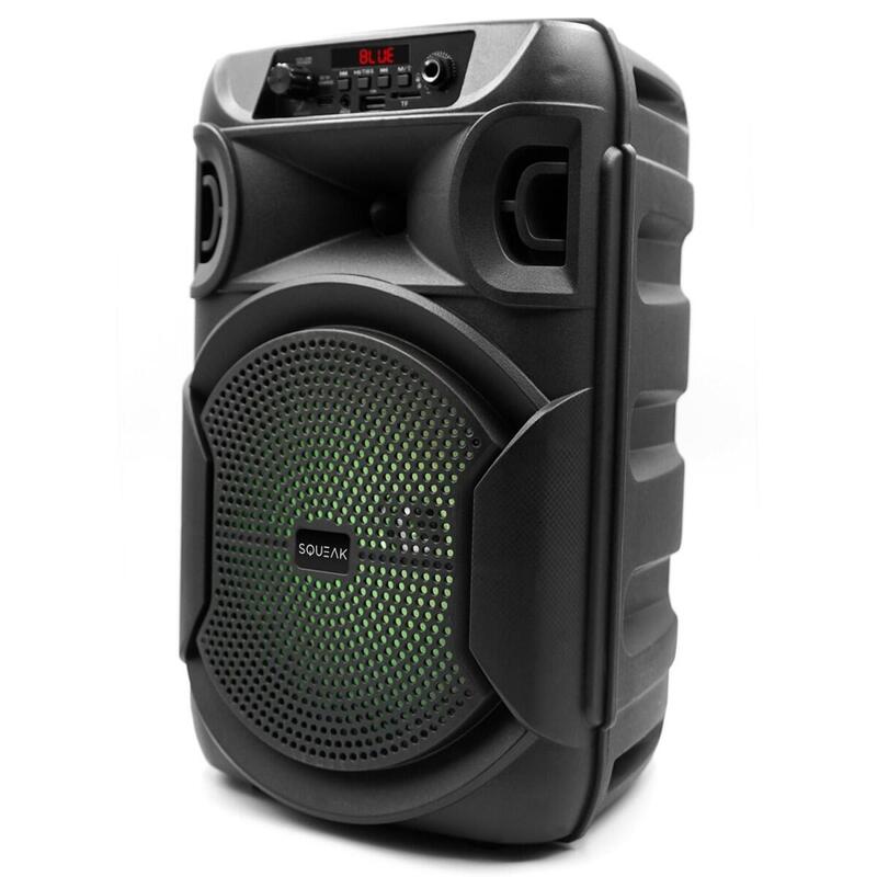 Altavoz bluetooth 5.3 edr pulsetower 1000w funciÓn karaoke sq1006
