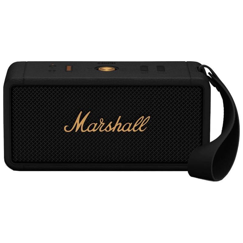 Altavoz bluetooth  marshall middleton black and brass negro