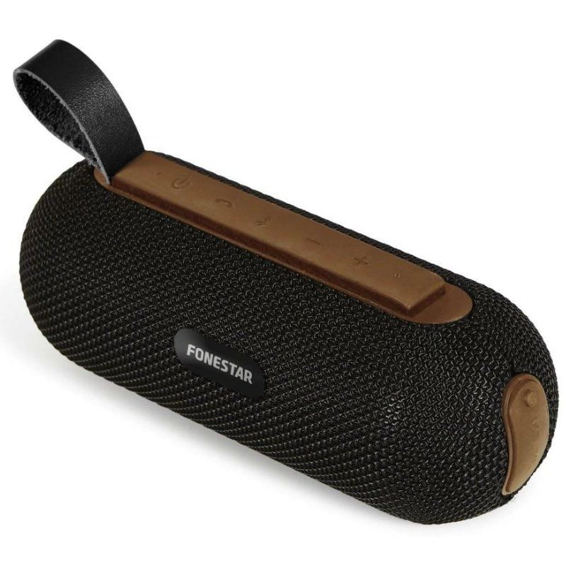 Altavoz con bluetooth fonestar pocket-m 3w 1.0 negro y marrÓn