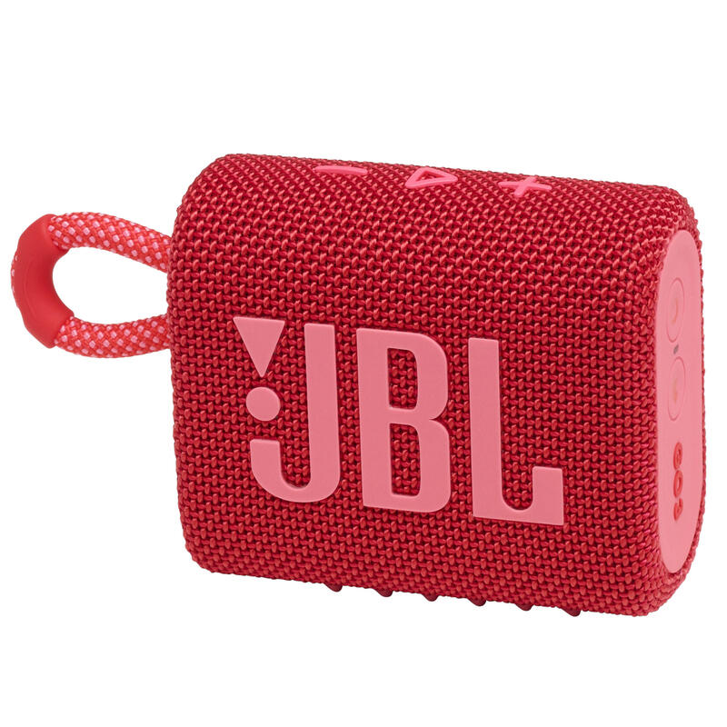 Altavoz con bluetooth jbl go 3/ 4.2w/ 1.0/ rojo