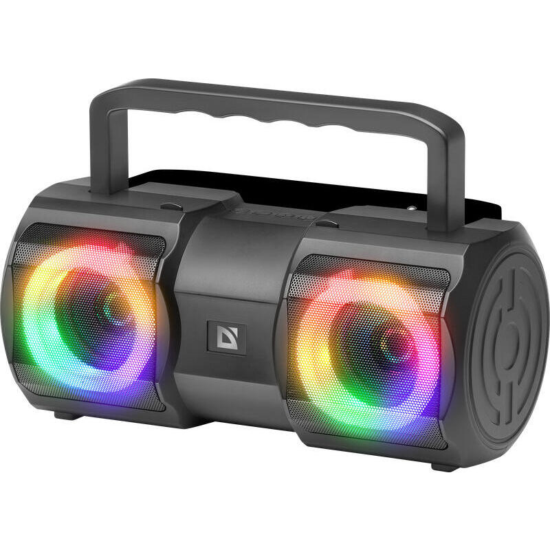 Altavoz defender beatbox 20 bluetooth 20w luz/bt/mic/fm/usb/tf