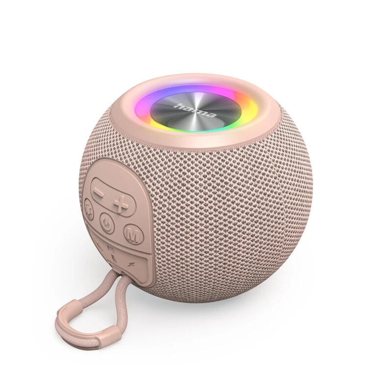 Altavoz hama ball shape mono rosa