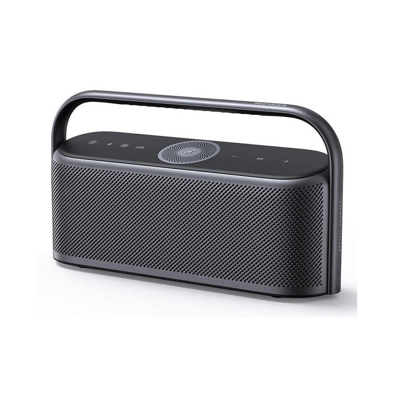 Altavoz portátil anker motion x600  estéreo gris 50 w