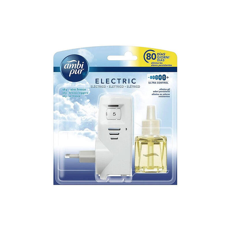 Ambipur ambientador elÉctrico difusor + recambio aire fresco 21,5ml