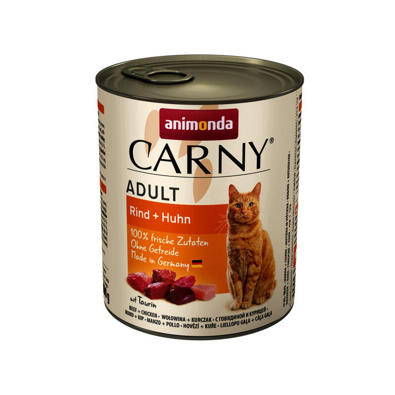 Animonda carny adult sabor: ternera y pollo 800g