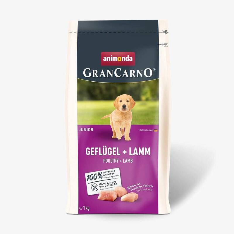 Animonda gran carno junior poultry with lamb – dry dog ??food – 1 kg