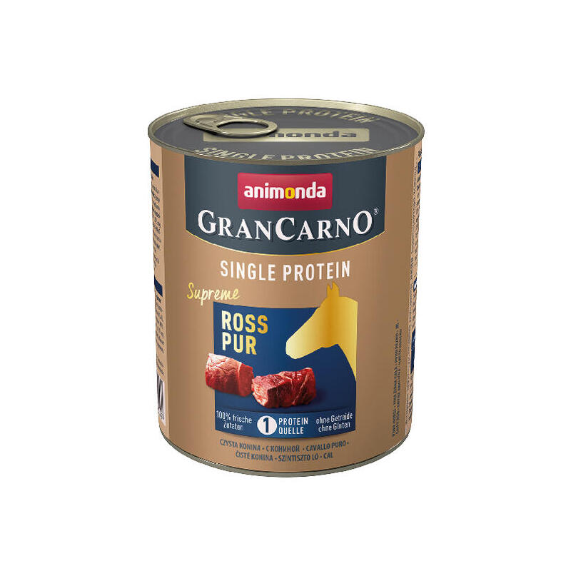 Animonda grancarno single protein smak: konina – puszka 800g
