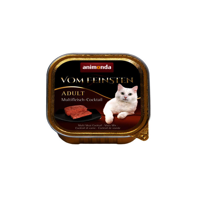 Animonda vom feinsten classic cat sabor: mezcla de carne 100g