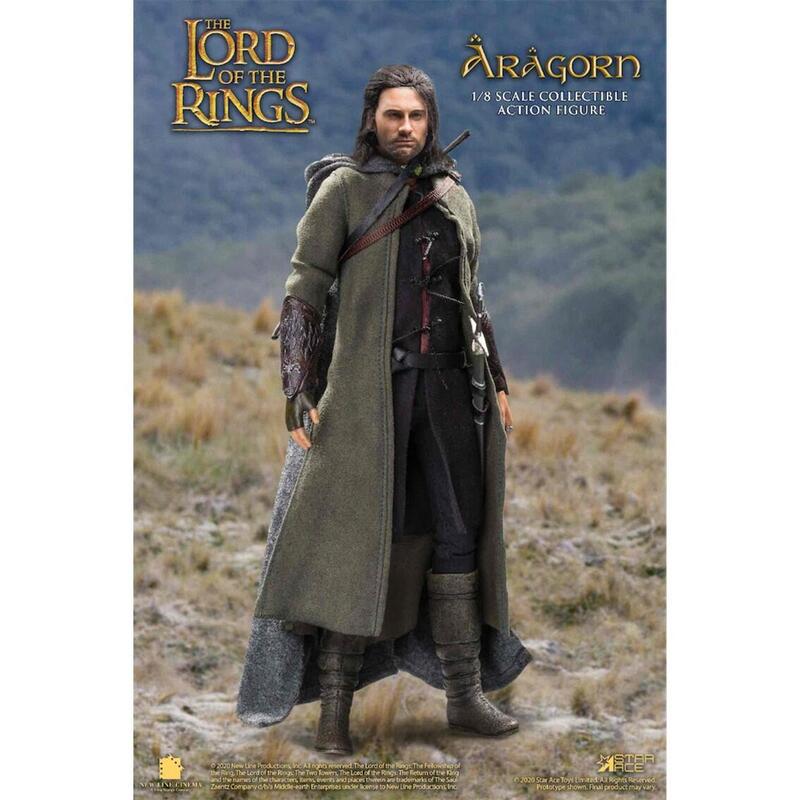 Aragorn 2.0 version especial figura 22.5 cm the lord of the rings real master se
