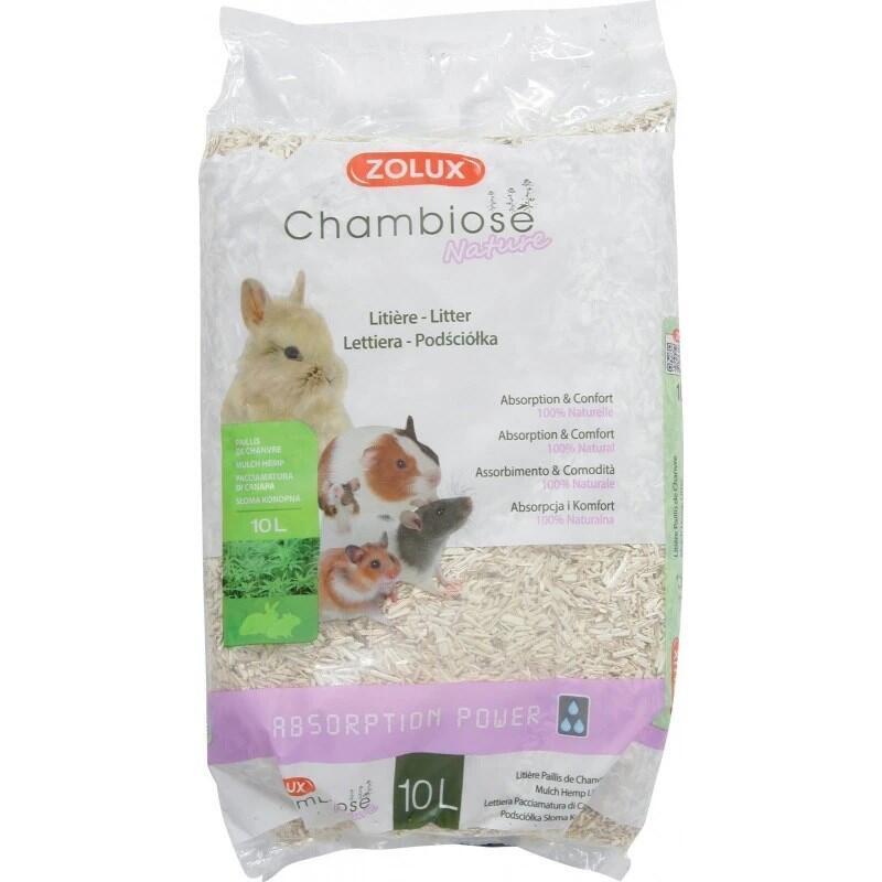 Arena higiÉnica chambiose zolux nature 10 l