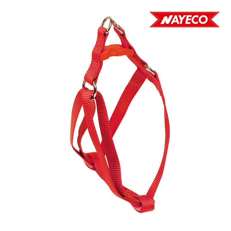 Arnes basic rojo 45-60×2,5cm nayeco