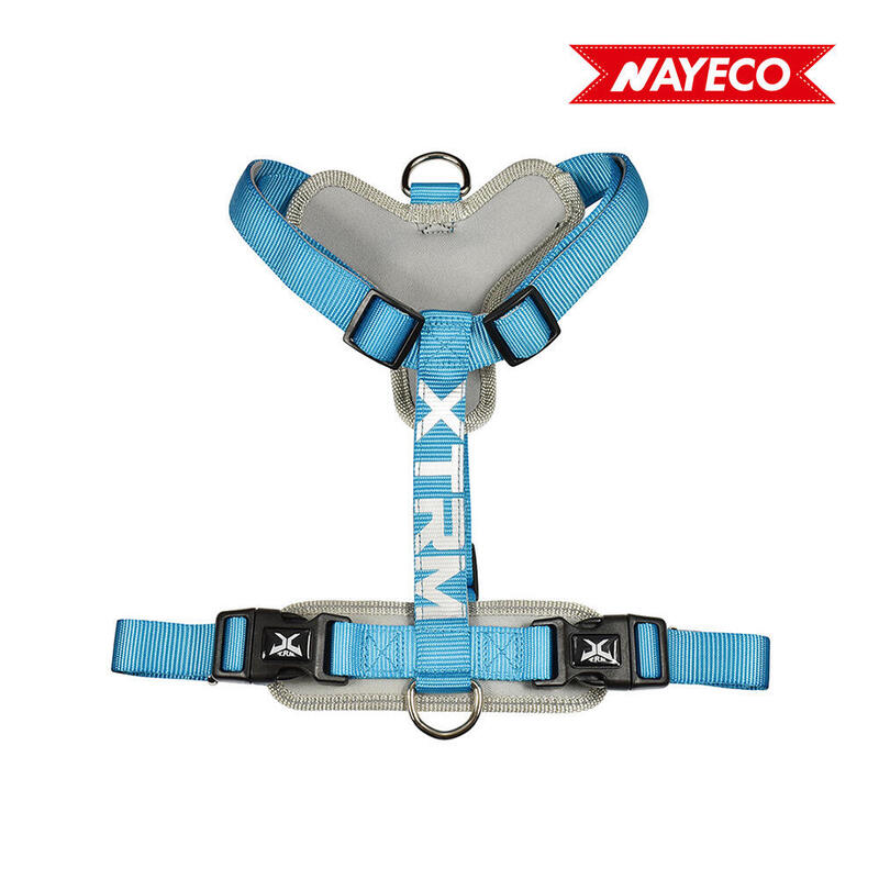 Arnes x-trm cronos neon flash 35-60×1.5cm azul nayeco