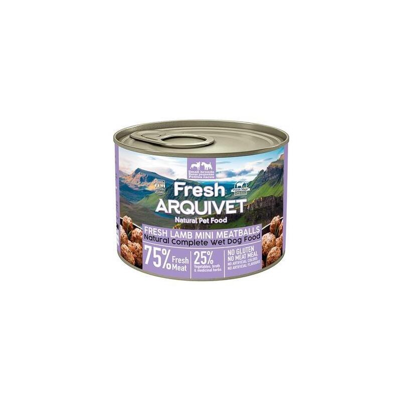 Arquivet fresh mini klopsiki z jagnieciny w sosie 200g