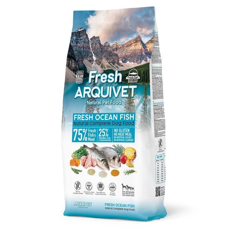 Arquivet fresh ocean fish – alimento seco para perros – 10 kg